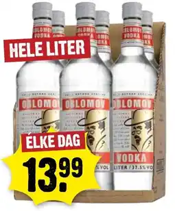 Dirck 3 Oblomov vodka aanbieding