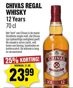 Dirck 3 Chivas regal whisky aanbieding