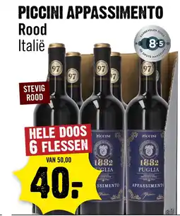Dirck 3 Piccini Appassimento Rood aanbieding