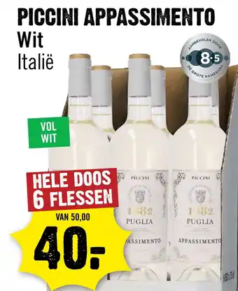 Dirck 3 Piccini Appassimento Wit aanbieding
