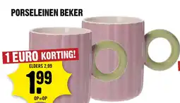 Dirck 3 Porseleinen beker aanbieding