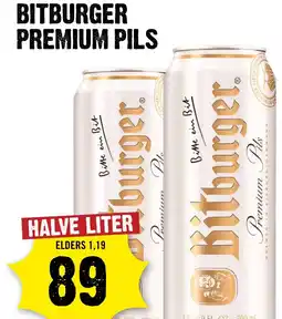 Dirck 3 Bitburger premium pils aanbieding