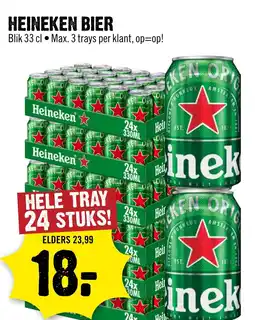 Dirck 3 Heineken bier aanbieding