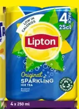 Dirck 3 Lipton ice tea Sparkling aanbieding