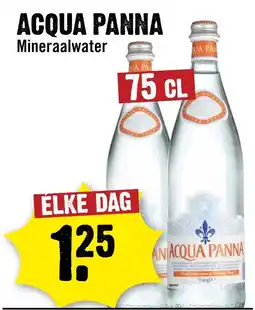 Dirck 3 Acqua panna Mineraalwater aanbieding