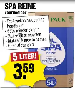 Dirck 3 Spa reine Voordeelbox aanbieding