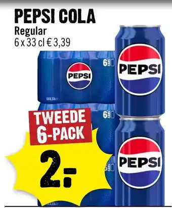 Dirck 3 Pepsi cola regular aanbieding