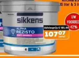 De voordeelmarkt Sikkens Rubbol Rezisto AntiMarks aanbieding