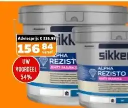 De voordeelmarkt Sikkens Rubbol Rezisto AntiMarks aanbieding