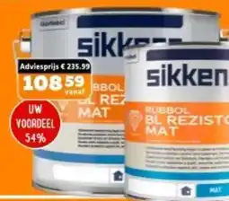 De voordeelmarkt Sikkens Rubbol BL Rezisto Mat aanbieding