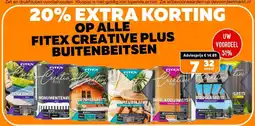 De voordeelmarkt Op alle fitex creative plus buitenbeitsen aanbieding