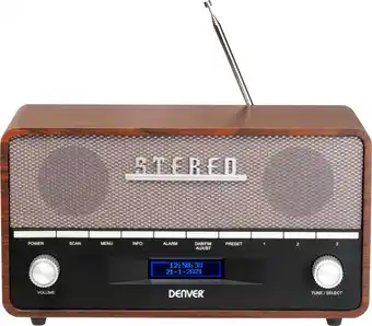 Coolblue Denver DAB-36 Donkerbruin aanbieding