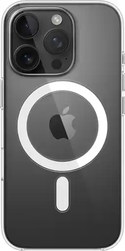 Coolblue Apple iPhone 16 Pro Back Cover met MagSafe Transparant aanbieding