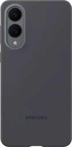 Coolblue Samsung Galaxy S25 Edge Siliconen Back Cover Zwart aanbieding