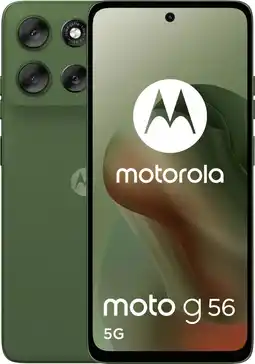 Coolblue Motorola Moto G56 256GB Groen 5G aanbieding