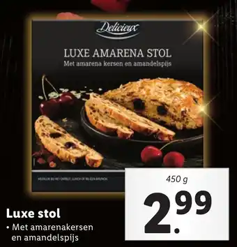 Lidl Delicieux Luxe stol 450g aanbieding