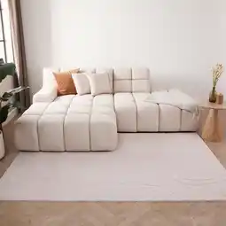 Action Vloerkleed - taupe aanbieding