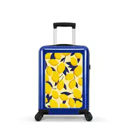 ANWB Bhppy Blue Lemon Handbagage Koffer 54cm Donker Blauw aanbieding