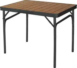 ANWB Eurotrail Charelle Bamboe Campingtafel Bruin aanbieding