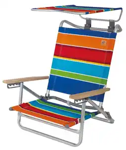 ANWB Eurotrail Strandstoel Mediterrane Oranje aanbieding