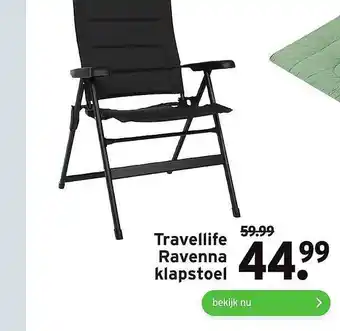 GAMMA Travellife ravenna klapstoel aanbieding