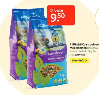 Pets Place Allbirds&co strooivoer aanbieding