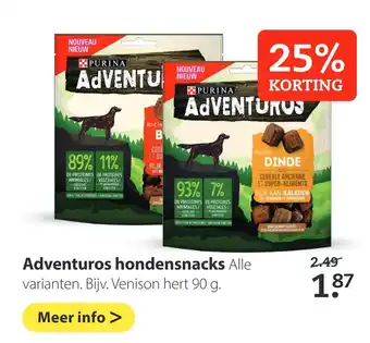 Pets Place Adventuros hondensnacks aanbieding