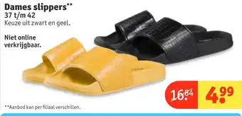 Kruidvat Dames slippers* 37 t/m 42 aanbieding