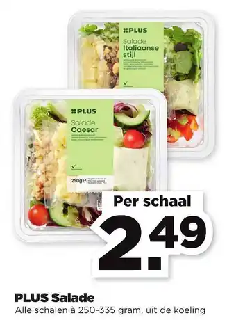 PLUS Plus salade 250-335 gram aanbieding