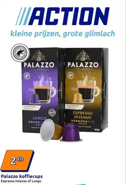 Action Palazzo koffiecups aanbieding