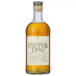 Dirck 3 Copperdog Blended Malt Whisky 70 cl aanbieding