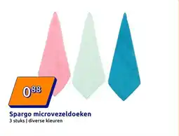 Action Spargo microvezeldoeken aanbieding
