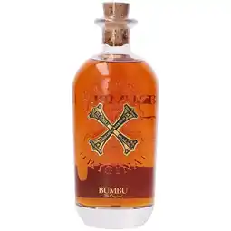 Dirck 3 Bumbu The original Barbados Rum 70 cl aanbieding
