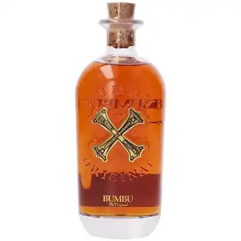 Dirck 3 Bumbu The original Barbados Rum 70 cl aanbieding