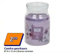 Action Candra geurkaars aanbieding