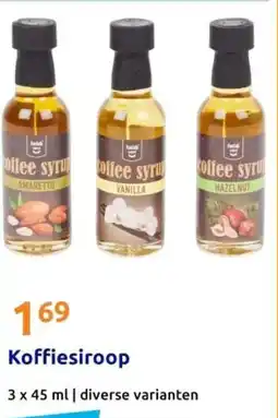 Action Koffiesiroop aanbieding
