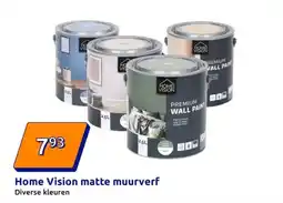 Action Home Vision matte muurverf aanbieding