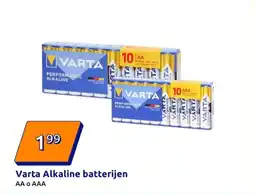 Action Varta Alkaline batterijen aanbieding