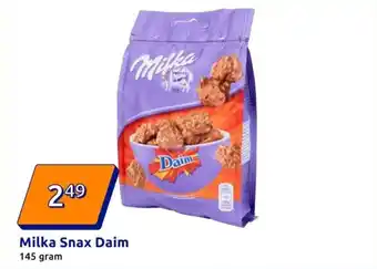 Action Milka Snax Daim aanbieding