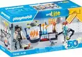 Bol.com PLAYMOBIL Gift Set Onderzoekers met robots - 71450 aanbieding