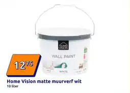 Action Home Vision matte muurverf wit aanbieding