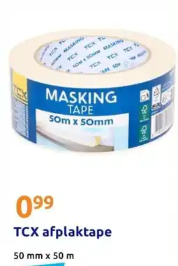 Action TCX afplaktape aanbieding