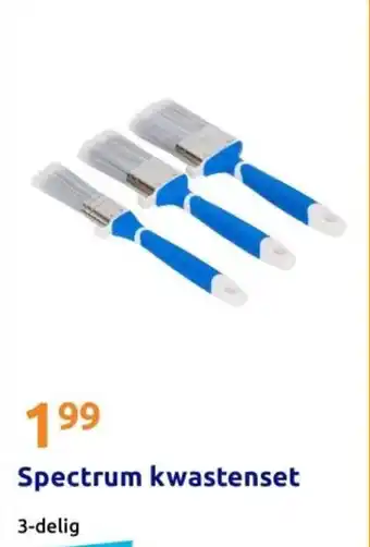 Action Spectrum kwastenset aanbieding