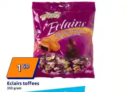 Action Eclairs toffees aanbieding
