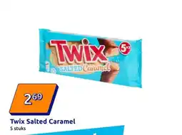 Action Twix Salted Caramel aanbieding