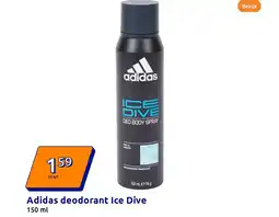 Action Adidas deodorant Ice Dive aanbieding