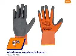 Action Werckmann werkhandschoenen aanbieding