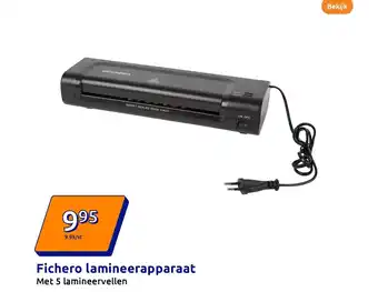 Action Fichero lamineerapparaat aanbieding