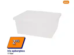 Action Iris opbergbox aanbieding