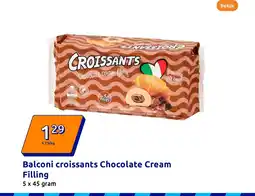 Action Balconi croissants Chocolate Cream Filling aanbieding